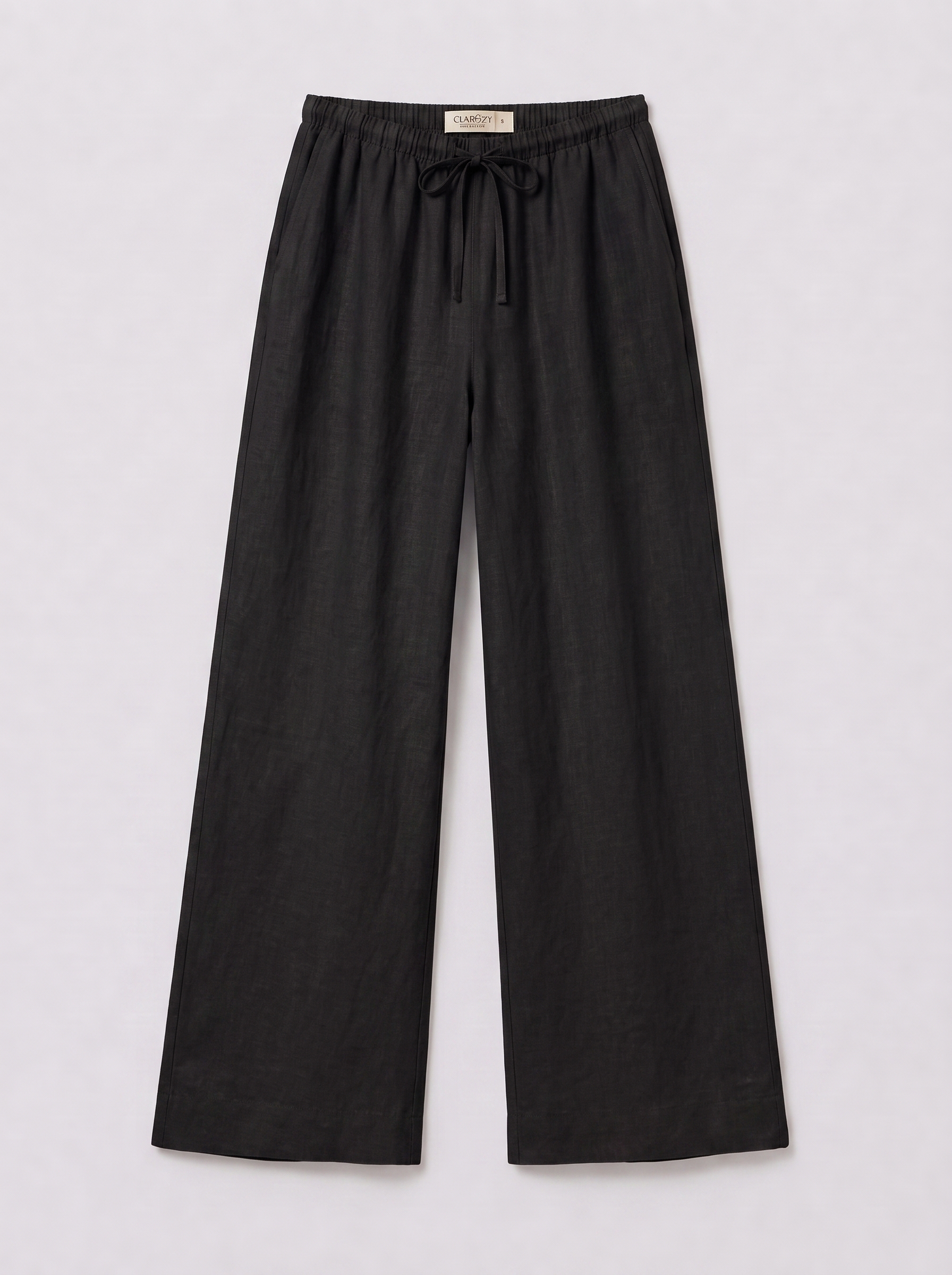 pantalon large en lin pantalon large en lin