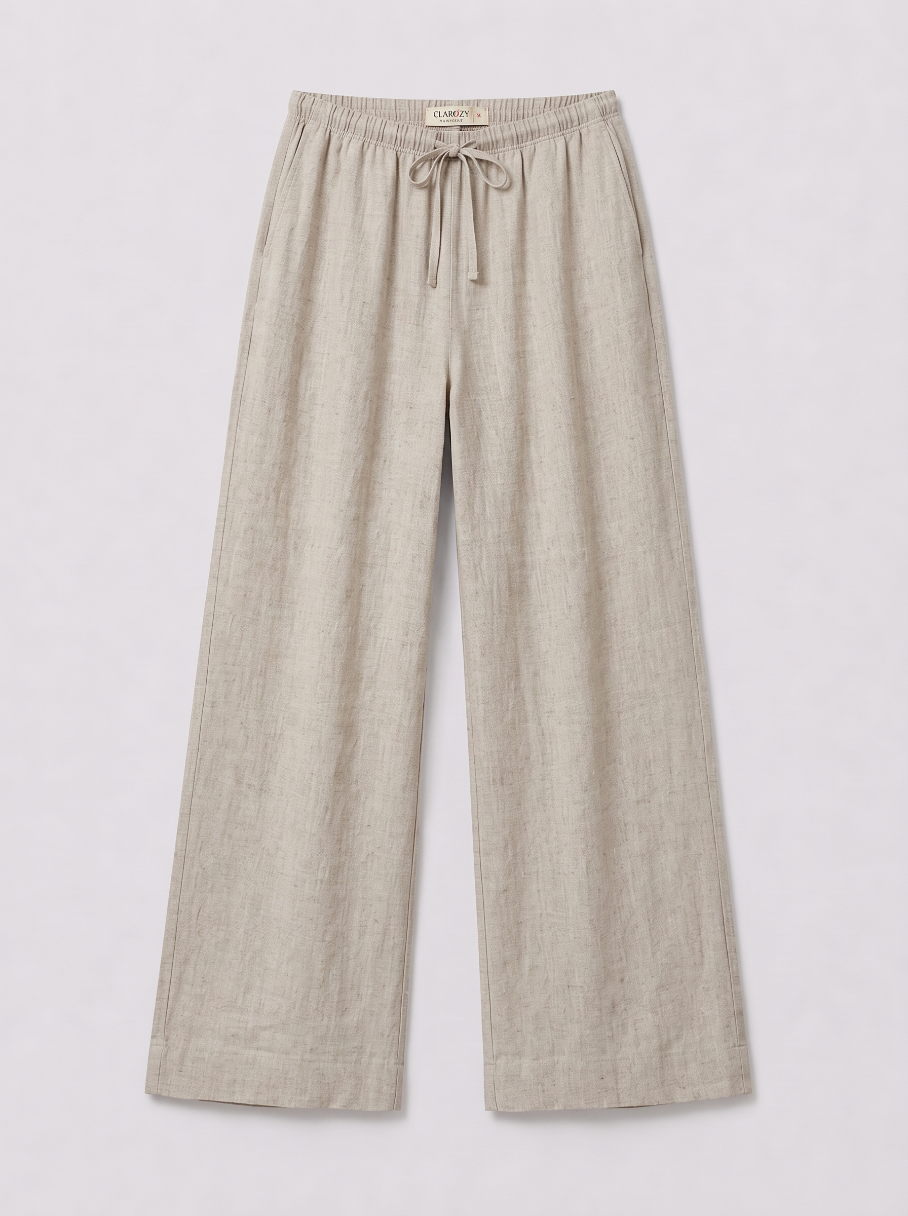 pantalon large en lin pantalon large en lin