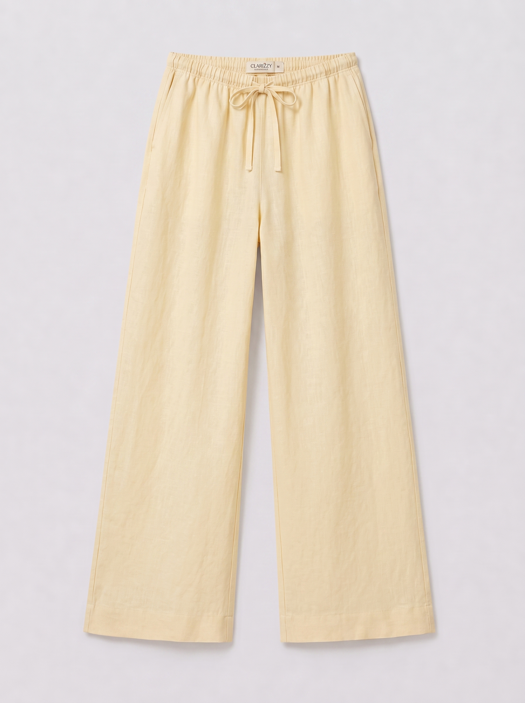 pantalon large en lin pantalon large en lin